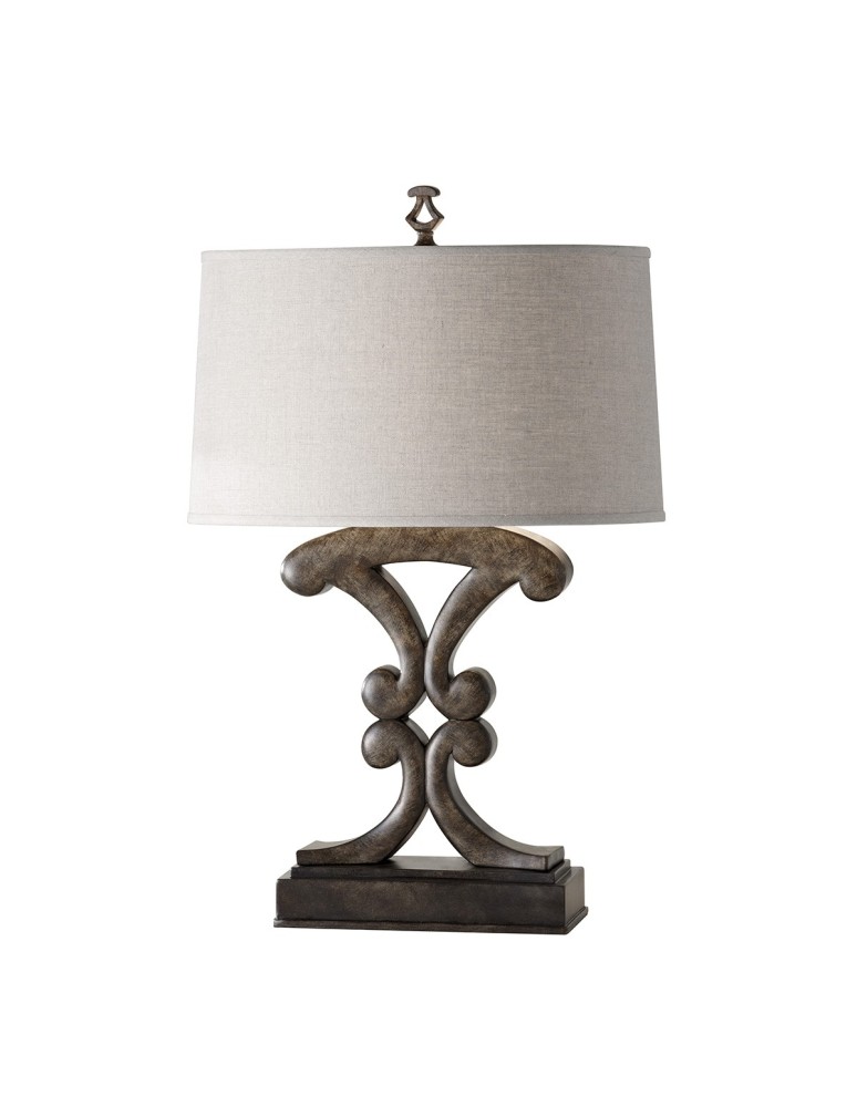 Table lamps with lampshade - Elstead WESTWOOD Table Lamp E27 1x60W Black FE-WESTWOOD-TL-A - product kolory-swiatla.pl 1