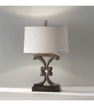 Table lamps with lampshade - Elstead WESTWOOD Table Lamp E27 1x60W Black FE-WESTWOOD-TL-A - product 2