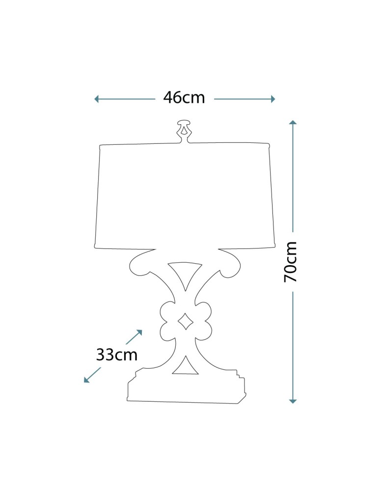 Table lamps with lampshade - Elstead WESTWOOD Table Lamp E27 1x60W Black FE-WESTWOOD-TL-A - product kolory-swiatla.pl 4