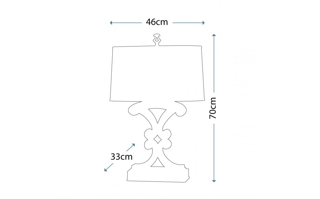 Elstead WESTWOOD Lampa Stołowa E27 1x60W Czarny FE-WESTWOOD-TL-A