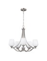 Elstead VINTNER Chandelier E27 5x60W Nickel FE-VINTNER5