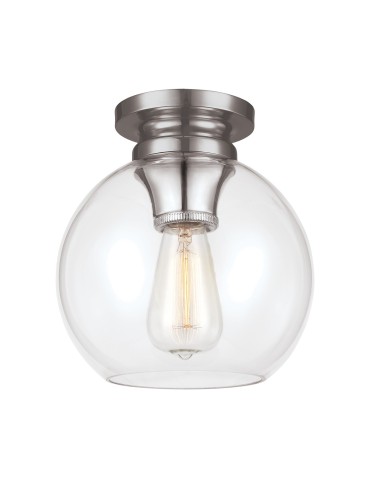 Elstead TABBY Plafond E27 1x60W Nickel FE-TABBY-F-PN