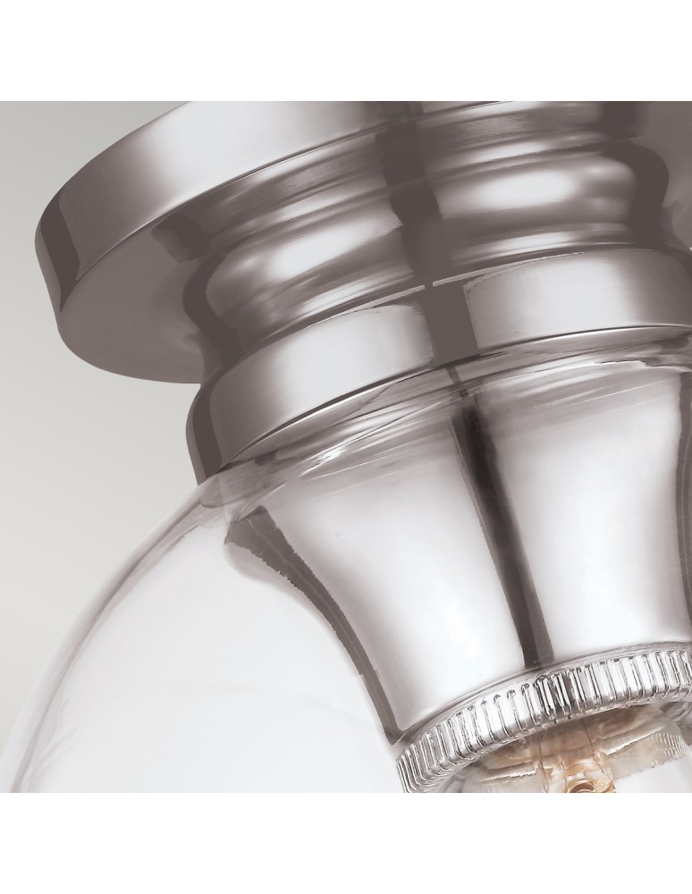 Ceiling lamps - Elstead TABBY Plafond E27 1x60W Nickel FE-TABBY-F-PN - product kolory-swiatla.pl 2