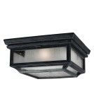 Outdoor ceiling lamps - Elstead SHEPHERD Plafond E27 2x75W IP44 Zinc FE-SHEPHERD-F. - product 1