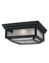 Elstead SHEPHERD Plafon E27 2x75W IP44 Cynkowy FE-SHEPHERD-F