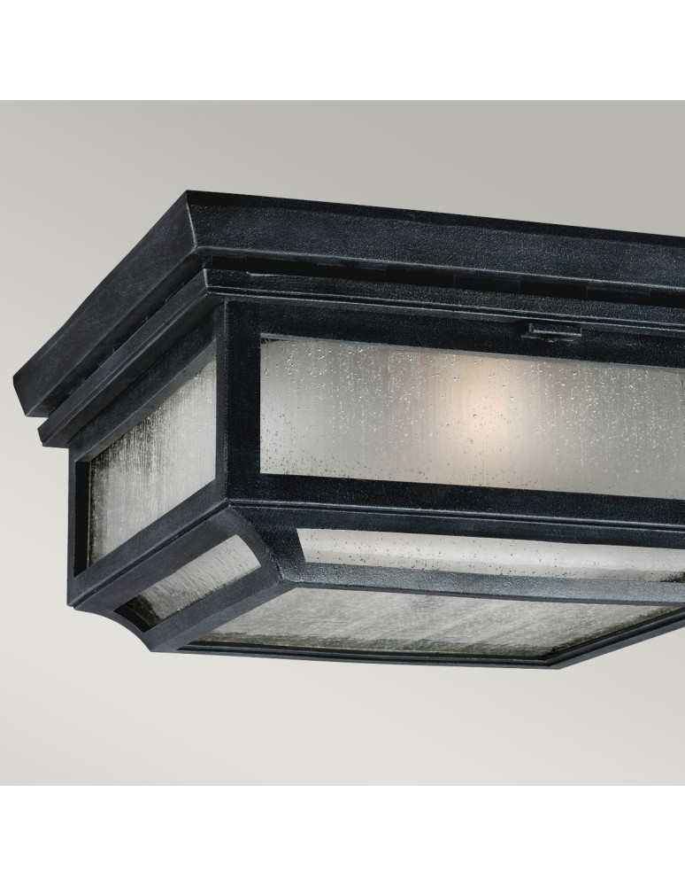 Outdoor ceiling lamps - Elstead SHEPHERD Plafond E27 2x75W IP44 Zinc FE-SHEPHERD-F. - product kolory-swiatla.pl 2