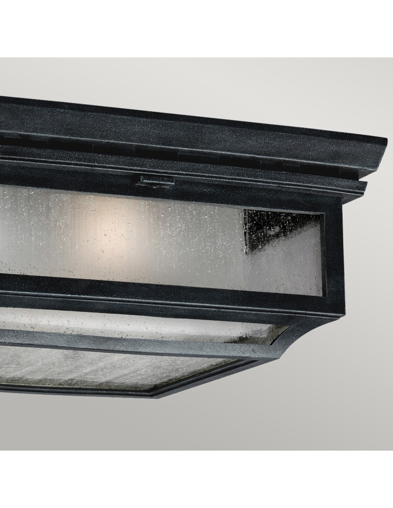Outdoor ceiling lamps - Elstead SHEPHERD Plafond E27 2x75W IP44 Zinc FE-SHEPHERD-F. - product kolory-swiatla.pl 3