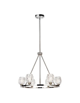 Elstead RUBIN Żyrandol G9 6x3W Nikiel FE-RUBIN6
