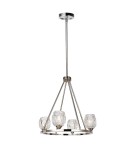 Modern chandeliers - Elstead RUBIN Chandelier G9 4x3W Nickel FE-RUBIN4 - product 1