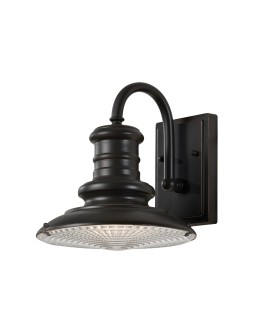 Elstead REDDING STATION Kinkiet E27 1x100W IP44 Brązowy FE-REDDING2-S-RB