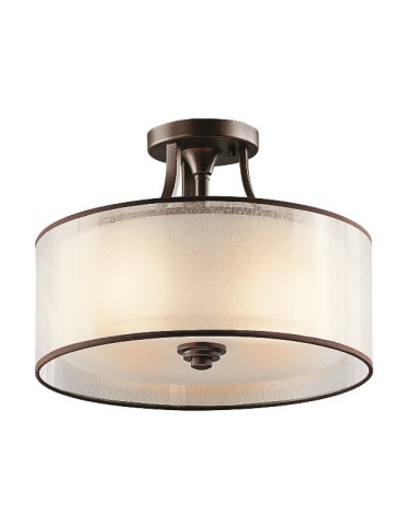 Kichler LACEY 3x100W E27 KL/LACEY/SF MB Ceiling.