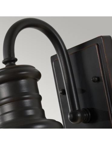 Elstead REDDING STATION Wall lamp E27 1x100W IP44 Brown FE-REDDING2-S-RB - product 2