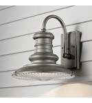 Outdoor wall lamps - Elstead REDDING STATION Wall lamp E27 1x100W IP44 Chrome FE-REDDING2-M-TN - product 2