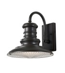 Outdoor wall lamps - Elstead REDDING STATION Wall lamp E27 1x100W IP44 Brown FE-REDDING2-M-RB - product 1