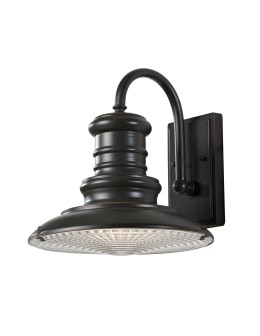 Elstead REDDING STATION Wall lamp E27 1x100W IP44 Brown FE-REDDING2-M-RB