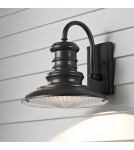 Outdoor wall lamps - Elstead REDDING STATION Wall lamp E27 1x100W IP44 Brown FE-REDDING2-M-RB - product 2