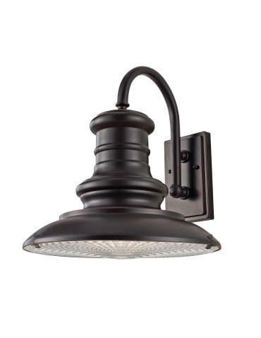 Elstead REDDING STATION Wall lamp E27 1x100W IP44 Brown FE-REDDING2-L-RB