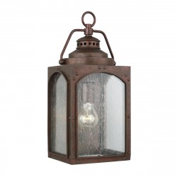 Elstead RANDHURST Kinkiet E27 1x60W IP44 Miedziany FE-RANDHURST-M-CO
