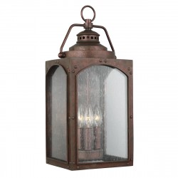 Elstead RANDHURST Kinkiet E14 3x40W IP44 Miedziany FE-RANDHURST-L-CO