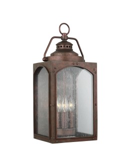 Elstead RANDHURST Wall lamp E14 3x40W IP44 Copper FE-RANDHURST-L-CO