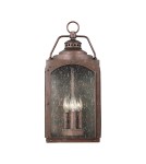 Outdoor wall lamps - Elstead RANDHURST Wall lamp E14 3x40W IP44 Copper FE-RANDHURST-L-CO - product 2