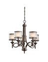 Kichler LACEY 5x60W E14 KL/LACEY5 MB Pendant.
