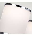 Chandelier with lampshade - Elstead PROSPECT PARK Chandelier E27 5x60W Nickel/Chrome FE-PROSPECT-PARK5 - product 4