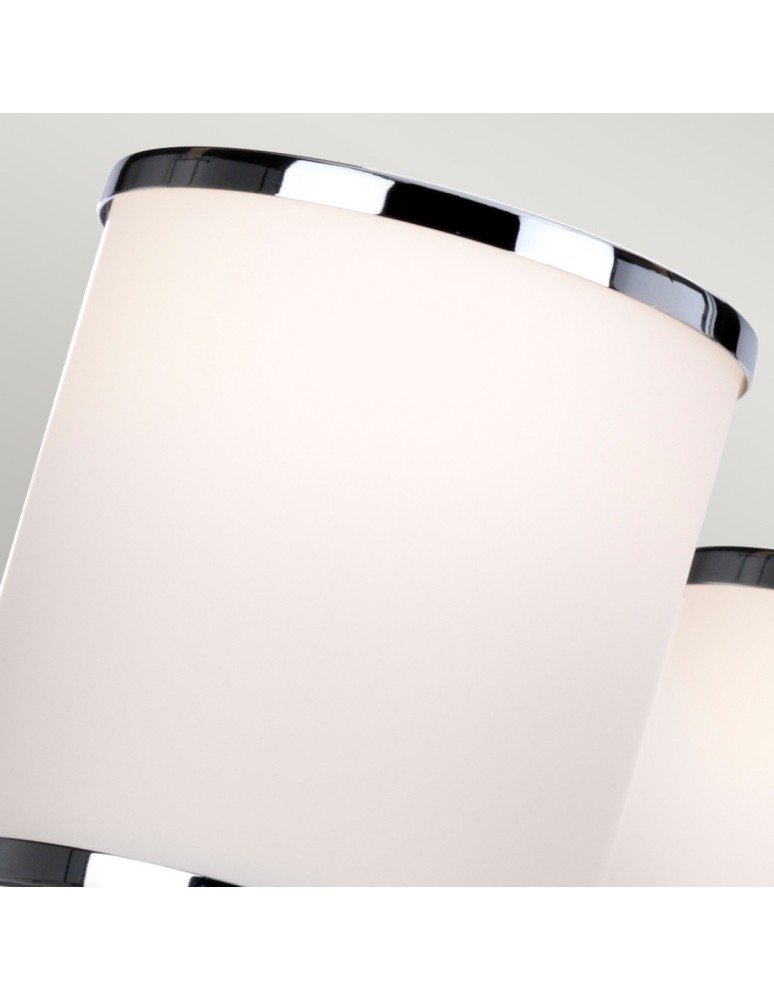 Chandelier with lampshade - Elstead PROSPECT PARK Chandelier E27 5x60W Nickel/Chrome FE-PROSPECT-PARK5 - product kolory-swiatla.pl 4