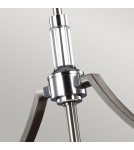 Chandelier with lampshade - Elstead PROSPECT PARK Chandelier E27 3x60W Nickel/Chrome FE-PROSPECT-PARK-3P - product 3