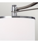 Chandelier with lampshade - Elstead PROSPECT PARK Chandelier E27 3x60W Nickel/Chrome FE-PROSPECT-PARK-3P - product 4