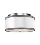 Ceiling lamps - Elstead PAVE Plafond E27 2x60W Nickel FE-PAVE-F-S - product 1