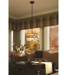 Pendant lamps with lampshade - Quoizel LAGUNA 4x60W E27 QZ/LAGUNA/P Pendant - product 2