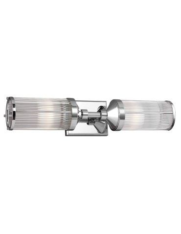 Elstead PAULSON Wall lamp G9 2x3W IP44 Chrome FE-PAULSON2