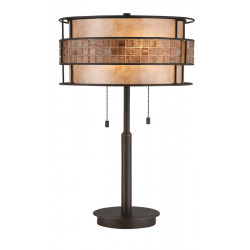Quoizel LAGUNA 2x60W E27 QZ/LAGUNA/TL Table lamp