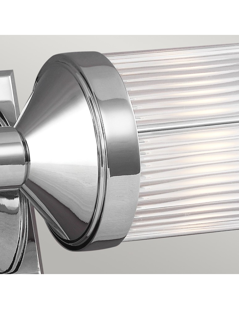 Bathroom wall lamps - Elstead PAULSON Wall lamp G9 2x3W IP44 Chrome FE-PAULSON2 - product kolory-swiatla.pl 3