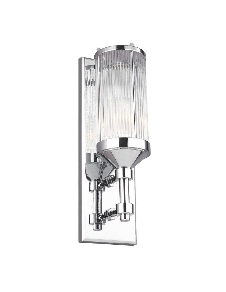Bathroom wall lamps - Elstead PAULSON Wall lamp G9 1x3W IP44 Chrome FE-PAULSON1 - product kolory-swiatla.pl 1