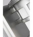 Outdoor wall lamps - Elstead NEWPORT Wall lamp E27 1x60W IP44 Graphite FE-NEWPORT-S-PBS - product 3