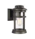 Outdoor wall lamps - Elstead NEWPORT Wall lamp E27 1x60W IP44 Antique Bronze FE-NEWPORT-M-ANBZ - product 1