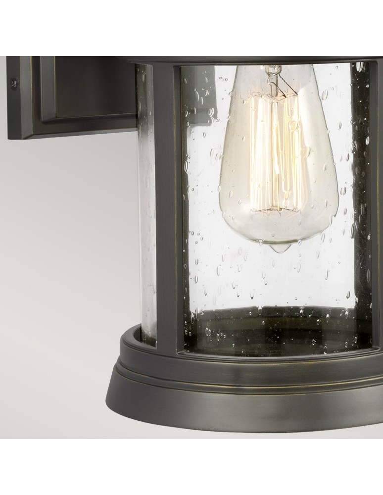 Outdoor wall lamps - Elstead NEWPORT Wall lamp E27 1x60W IP44 Antique Bronze FE-NEWPORT-M-ANBZ - product kolory-swiatla.pl 3