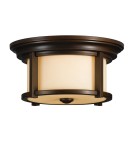 Outdoor ceiling lamps - Elstead MERRILL Plafond E27 2x60W IP44 Brown FE-MERRILL-F. - product 1