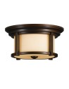 Elstead MERRILL Plafond E27 2x60W IP44 Brown FE-MERRILL-F.