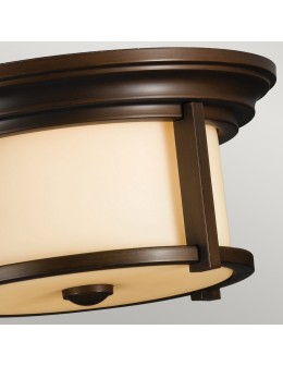 Elstead MERRILL Plafon E27 2x60W IP44 Brązowy FE-MERRILL-F - produkt 2