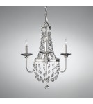 Chandeliers - Elstead MALIA Chandelier E14 3x60W Nickel FE-MALIA3 - product 2
