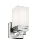 Bathroom wall lamps - Elstead MADDISON Wall lamp G9 1x3W IP44 Nickel FE-MADDISON1BATH - product 1