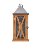 Outdoor wall lamps - Elstead LUMIERE Wall lamp E14 2x60W IP44 Brown FE-LUMIERE-S2OAK - product 1