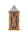 Elstead LUMIERE Wall lamp E14 2x60W IP44 Brown FE-LUMIERE-S2OAK