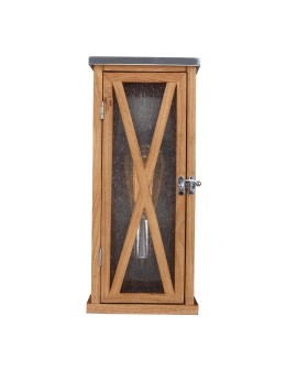 Elstead LUMIERE Wall lamp E27 1x100W IP44 Brown FE-LUMIERE-S1OAK