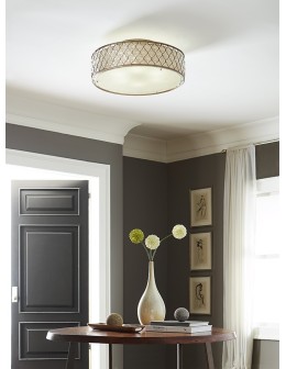 Elstead LUCIA Plafon E27 6x60W Srebrny FE-LUCIA-6SF-L - produkt 2