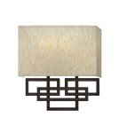 Wall lamps with lampshade - Hinkley LANZA 2x60W E14 HK/LANZA2 Wall lamp - product 1