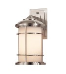 Outdoor wall lamps - Elstead LIGHTHOUSE Wall lamp E27 1x60W IP44 Steel FE-LIGHTHOUSE2-M - product 1